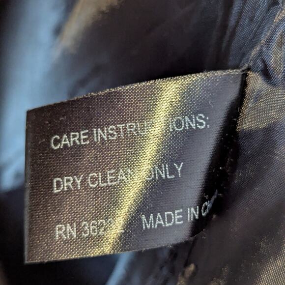 Giacca Houndstooth Wool Blend Coat Black and White Size Medium - Picture 5 of 16